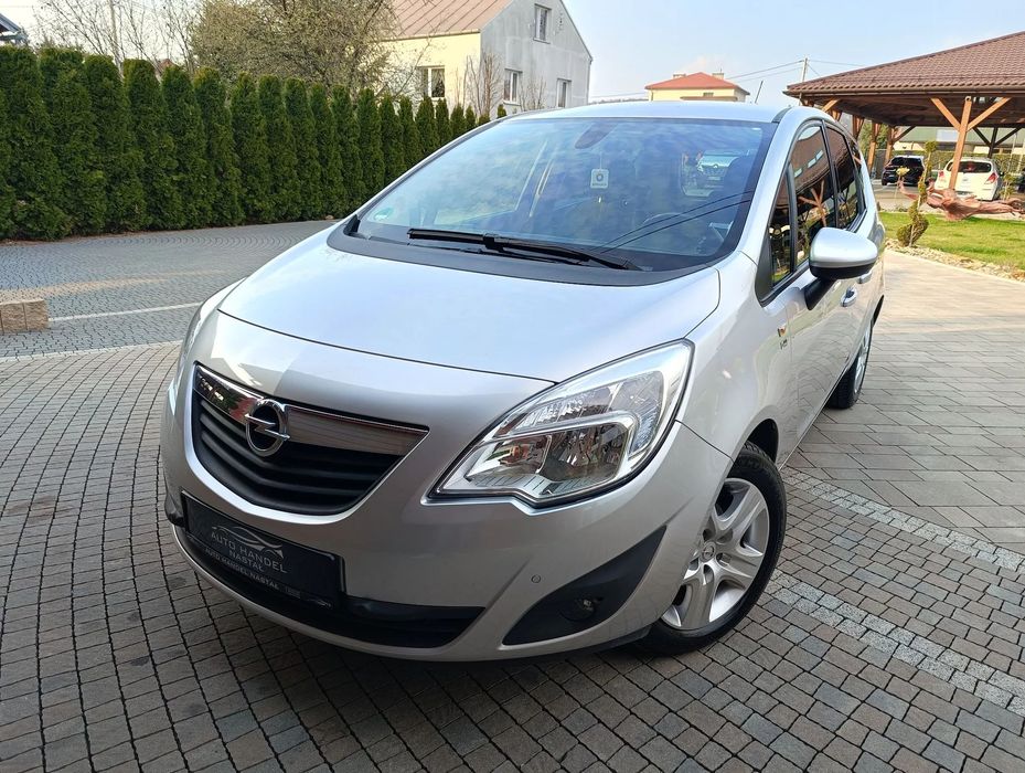 Opel Meriva 1.4 Turbo 120PS 2012r. 187 tys km Bezwypadkowy Serwis ASO Z Niemiec