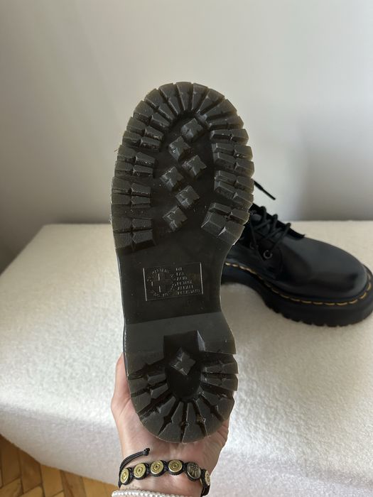 Dr. Martens Jadon – Black Polished Smooth