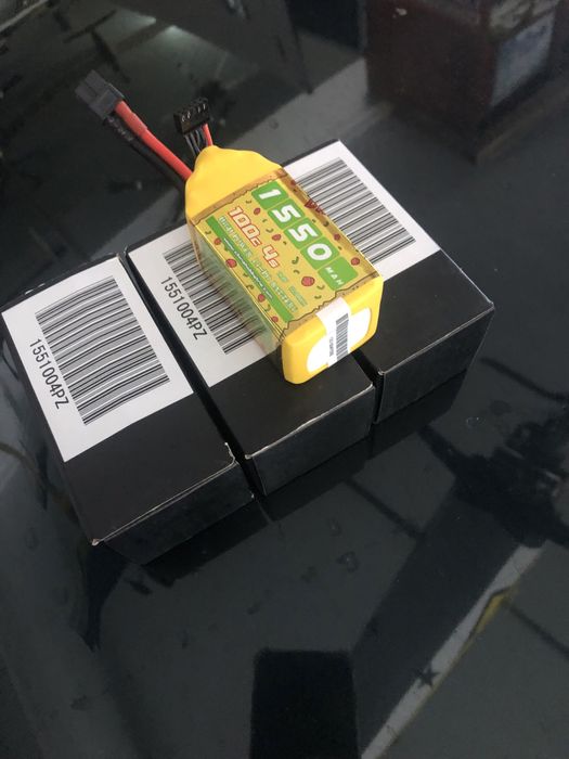 Baterias 4s 100c com 1550 mha