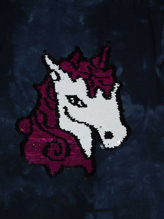 Tunika dresowa z cekinami rozm. 98