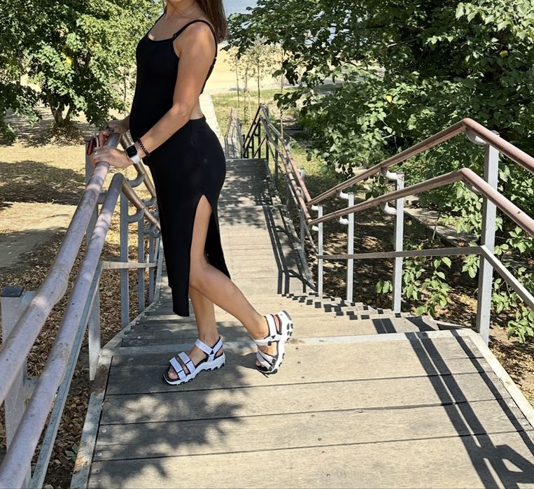 Сарафан для беременных с открытой спинкой,размерхс-с