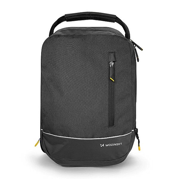 Wozinsky torba rowerowa podwójna plecak 2w1/30l czarna (WBB30BK)