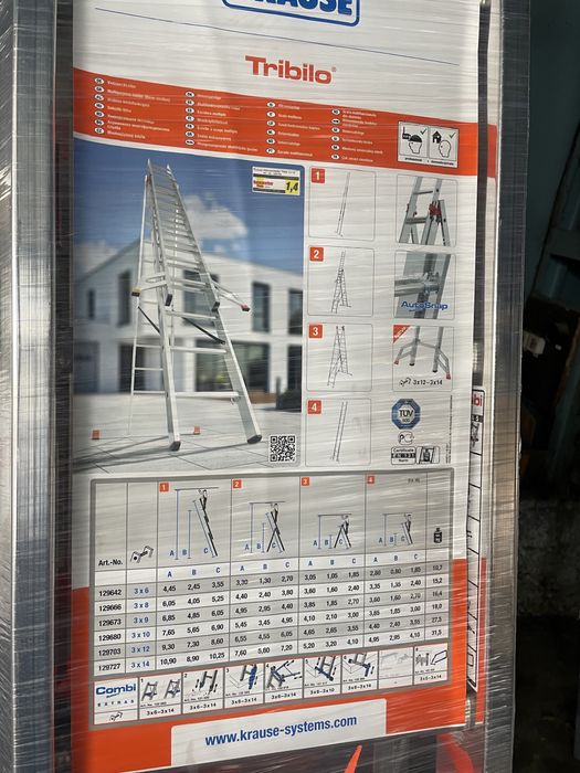 Алюмініві драбини, стремянки, трансформери по доступним цінам