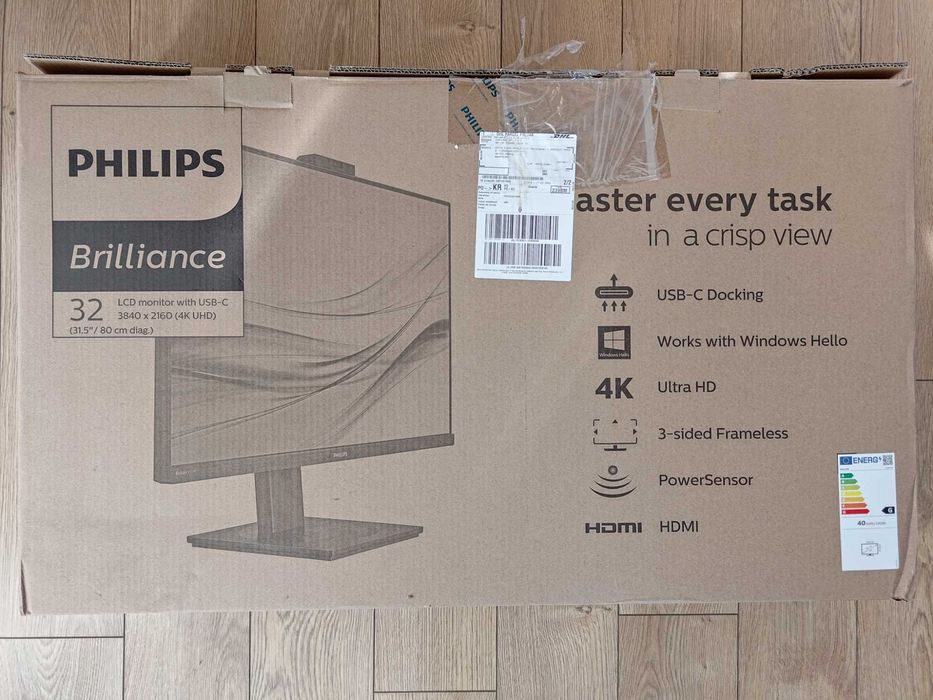 Monitor Philips  329P1H | 32" | 4K | USB-C | Kamera