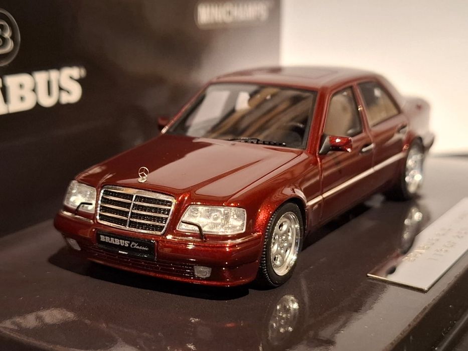 Rarytas Mercedes Brabus 6.5 W124 skala 1/43