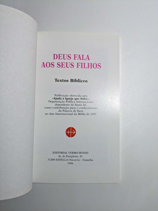 “Deus Fala aos Seus Filhos” Textos Bíblicos (Eleonore Beck)