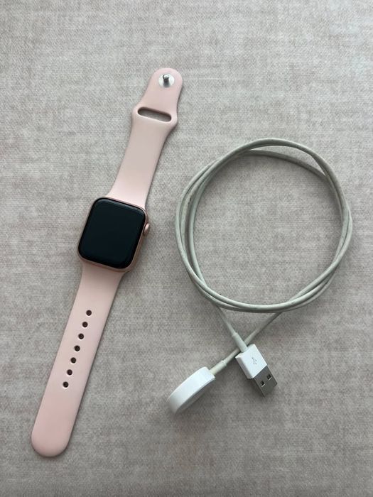 Relógio apple whatch serie 6 rosa gold