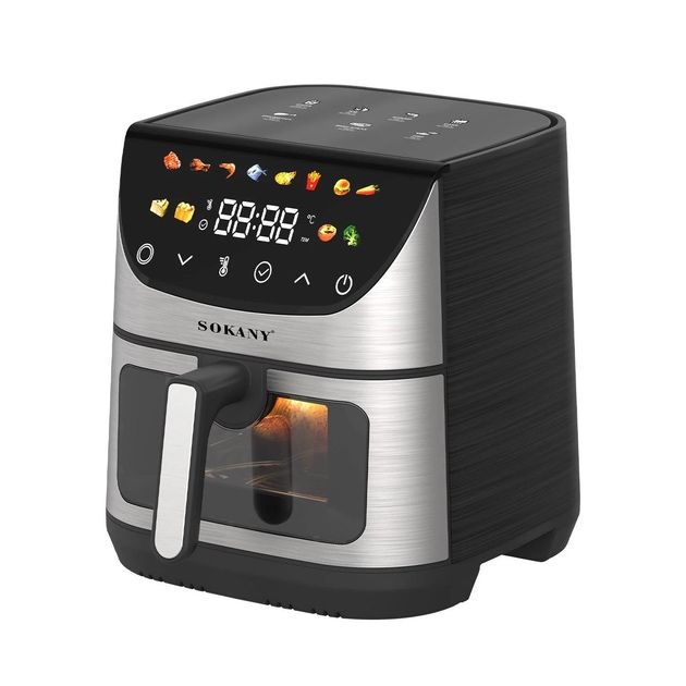 Сенсорна Аерофритюрниця Sokany SK-10067 мультипіч 2400 Вт