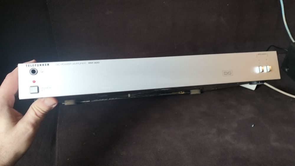 Końcówka mocy Telefunken RM 300 Tranzystory Fujitsu