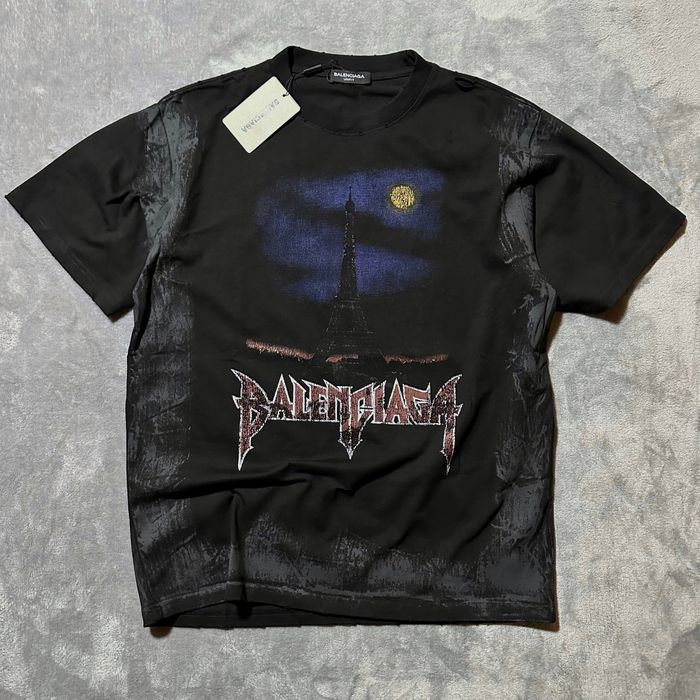 Футболка Balenciaga Paris Moon S M L