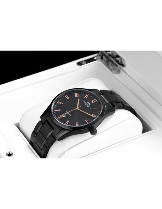 Zegarek Męski Bisset Crystal II Stalowy BSDD17