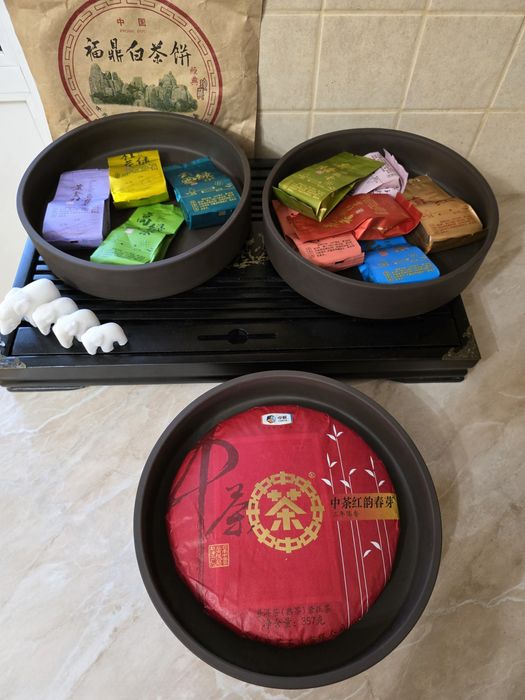 Банка из исинской глины для хранения пуэра Улуна Чая