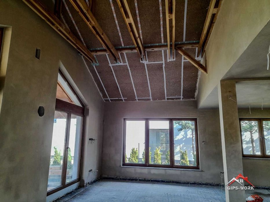 Wylewki, Posadzki miksokretem, Tynki maszynowe Lubartów, Radzyń, Łuków