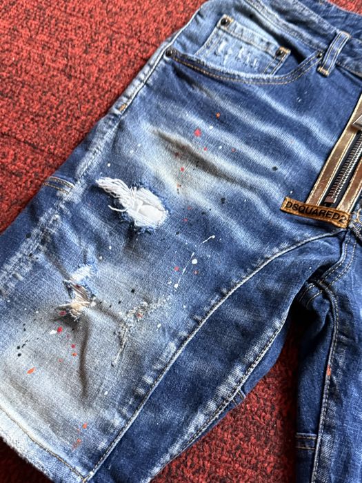 Джинсові шорти dsquared, dsquared2 shorts