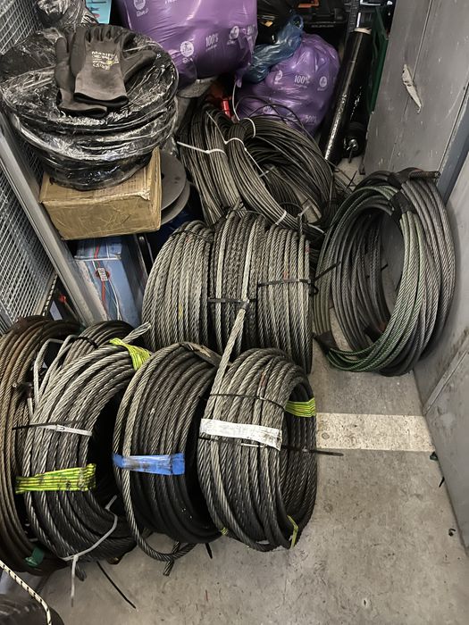 Liny stalowe 6mm 12mm 14mm