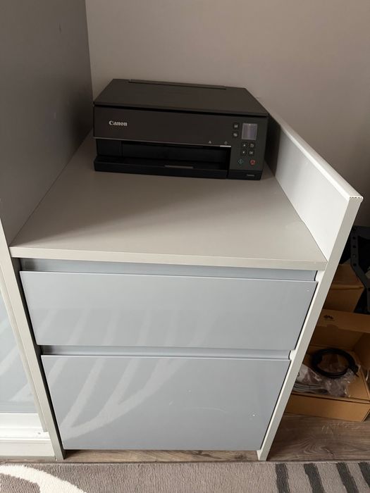 Szafa przesuwna 2 drzwiowa z lustrem do zabudowy