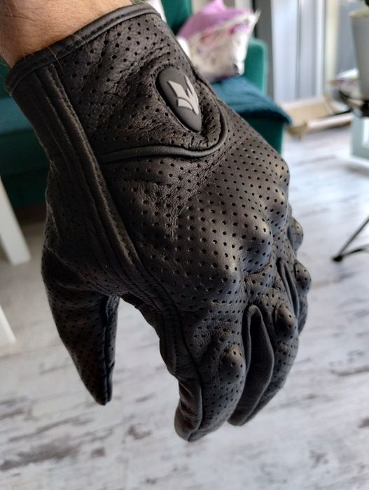 Skórzane rękawice na motocykl L,XL,XXL