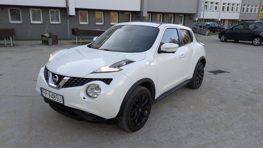 Nissan juke biała perła