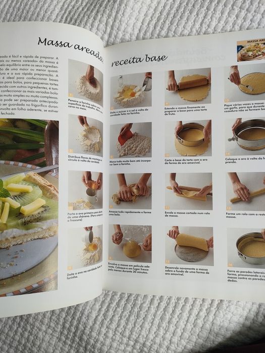 Livro de Pastelaria.Bolos,Tartes, Bolachas.