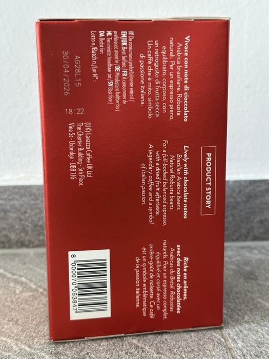 Lavazza Qualità Rossa Maxi Pack 30 капсул (сумісні з Nespresso Original)