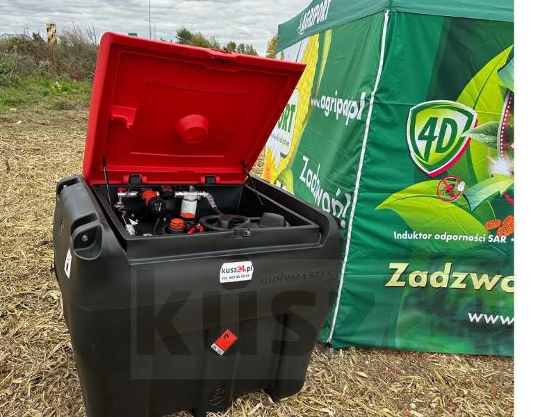 Zbiornik MOBILNY 980 litrów do paliwa ON transportowy dostawa