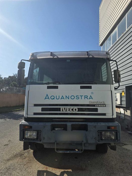 Camião cisterna inox Iveco Eurotech Cursor 390cv 6x2 15.000 L