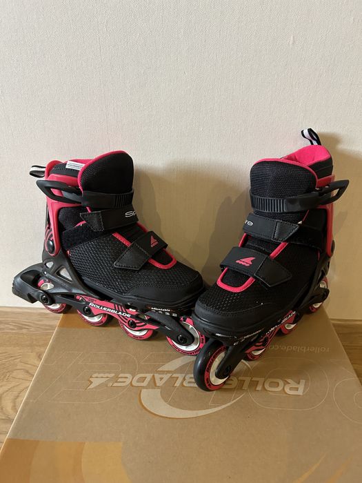 Ролики Rollerblade с захистом та шоломом