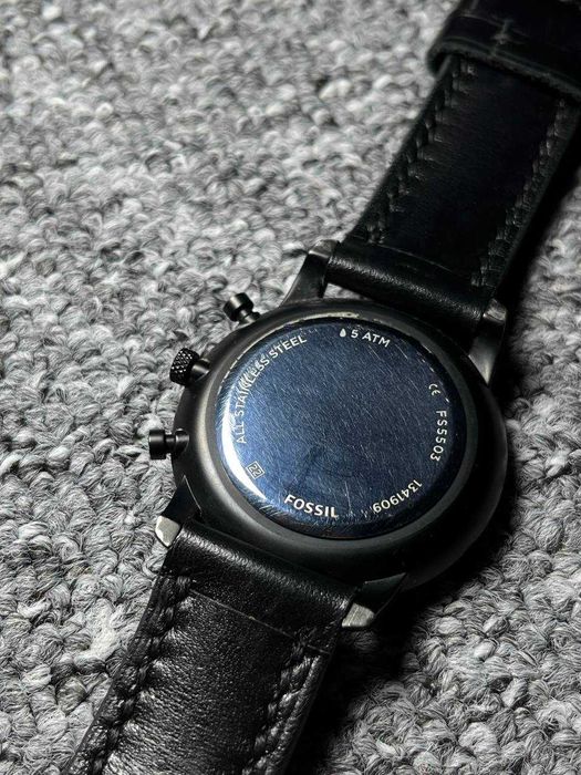 Годинник FOSSIL Neutra Chronograph Black Leather