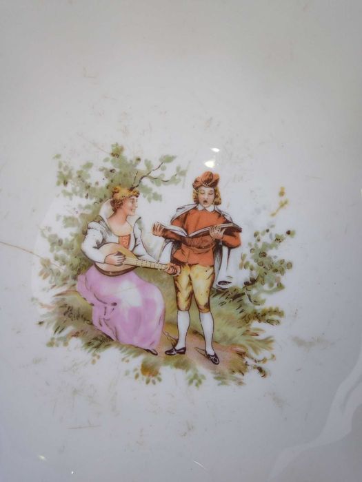 Porcelanowy półmisek salaterka miseczka Karolina Made in Poland PRL