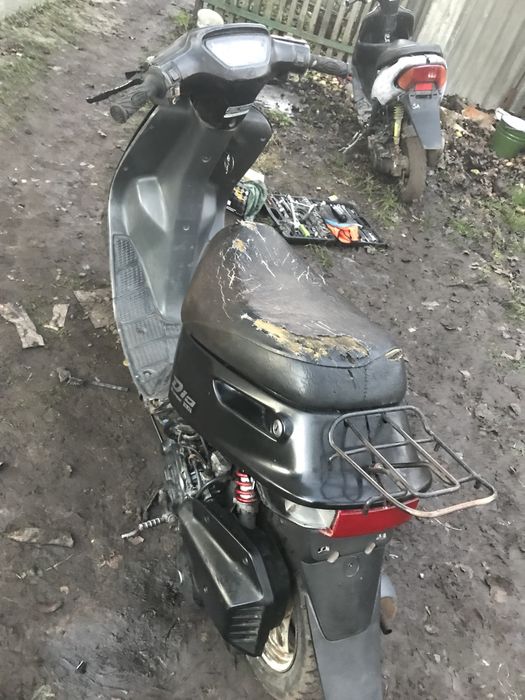 Хонда діо 18 на повному ходу