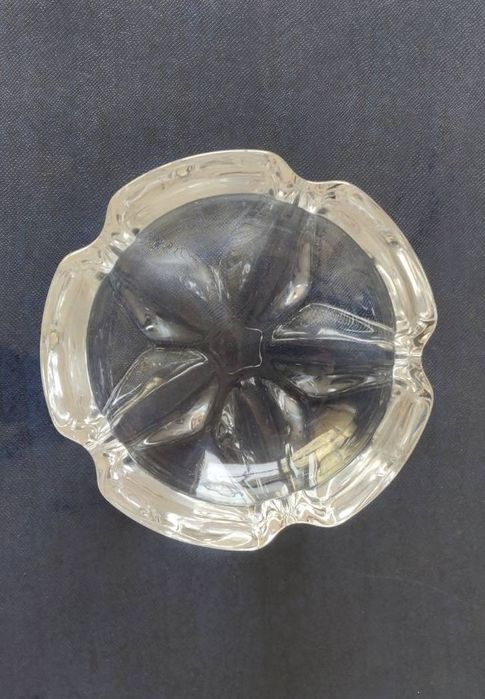Cinzeiro em cristal Atlantis de 16 cm de diâmetro