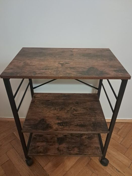 Regał wózek kuchennych loft industrialny