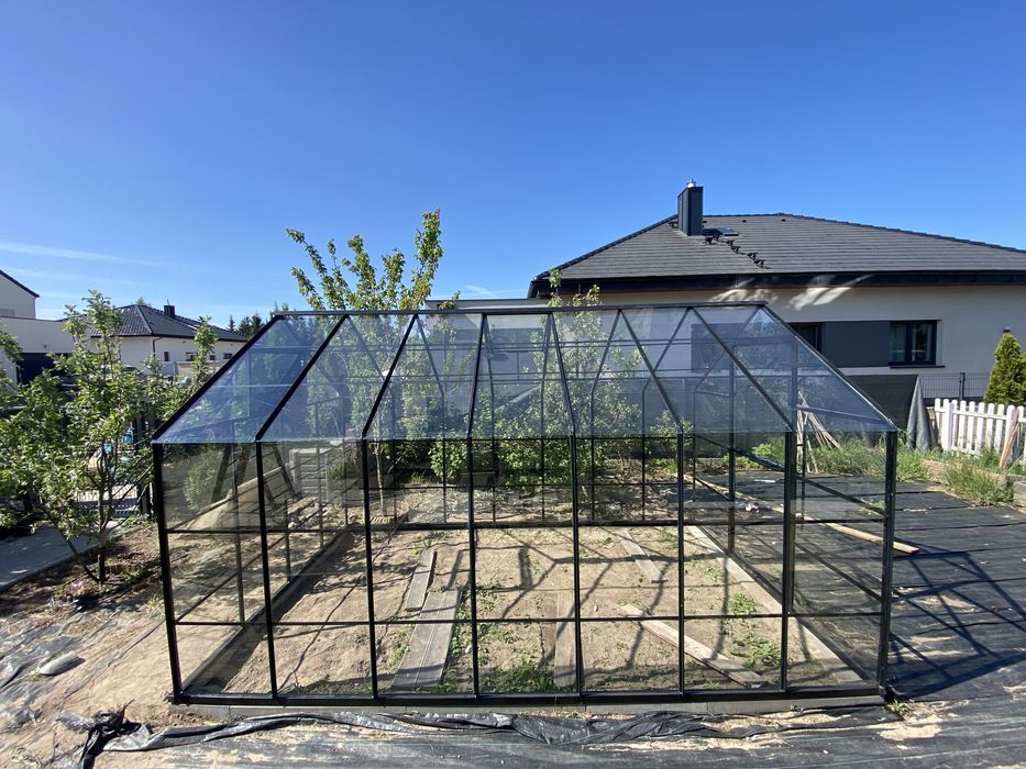 Szklarnia szklana spawana 10m2