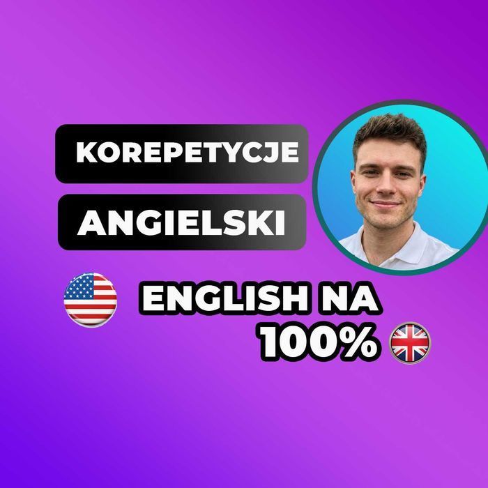 Korepetycje Angielski | Dla dorosłych | Online 1:1