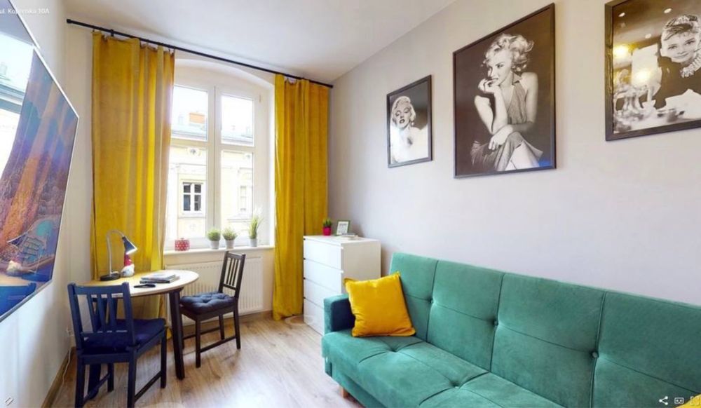 Pokój w centrum dla pary/singla