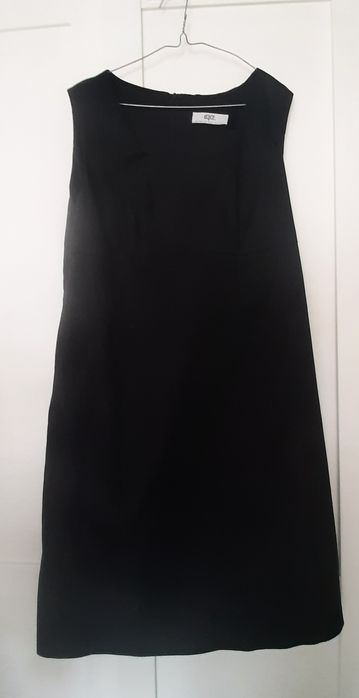 Czarna wyjściowa sukienka plus size 4XL 48 mała czarna