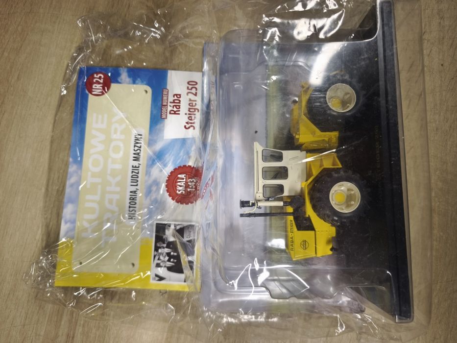 Kultowe traktory nr 25 Raba Steiger 250 Hachette 1:43 wysyłka gratis