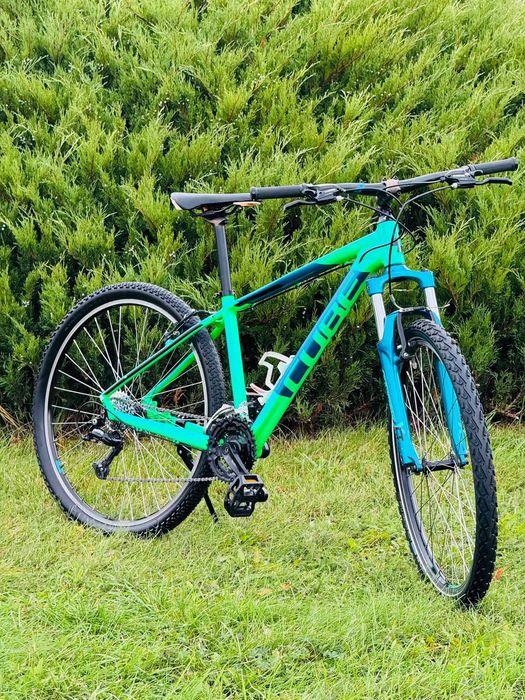 MARKOWY aluminiowy rower górski MTB "CUBE aim", Rama 16", Koła 27.5