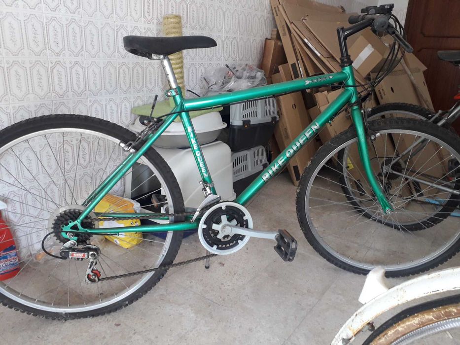 Bicicleta CINZA inteira - ou peças