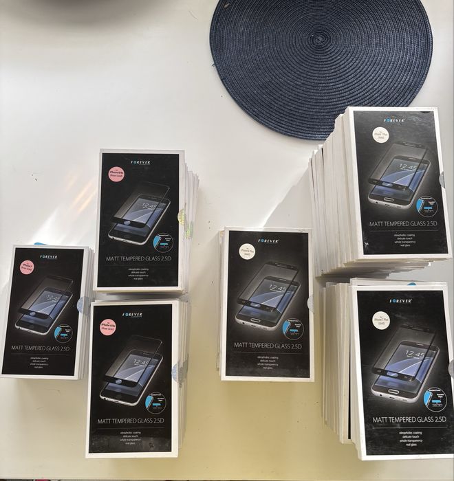 Szkła hartowane szkło iPhone 6 7 plus zestaw okazja