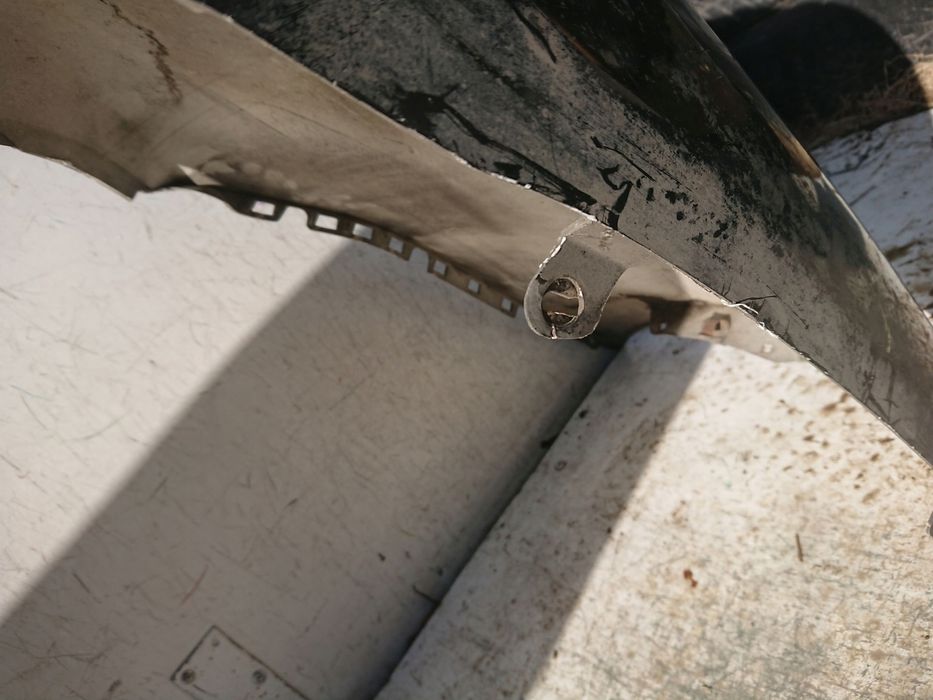 mercedes c klasa 204 sedan amg zderzak tylny tył