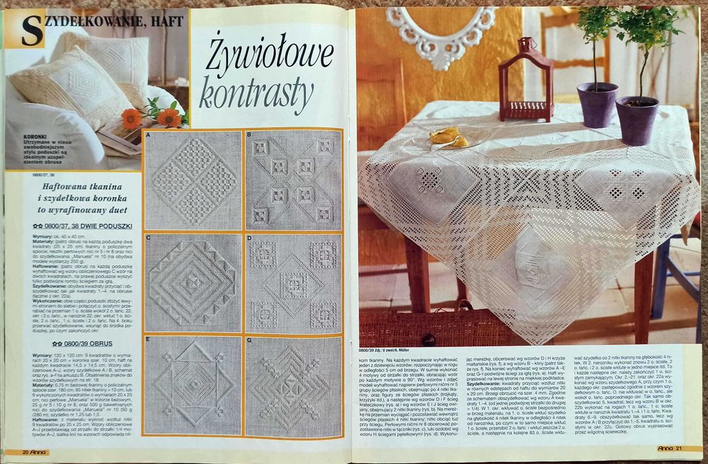 Anna Burda Czasopismo Nr 2000/08