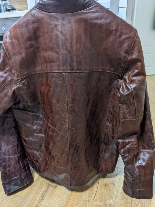 Натуральна чоловіча дублянка/куртка