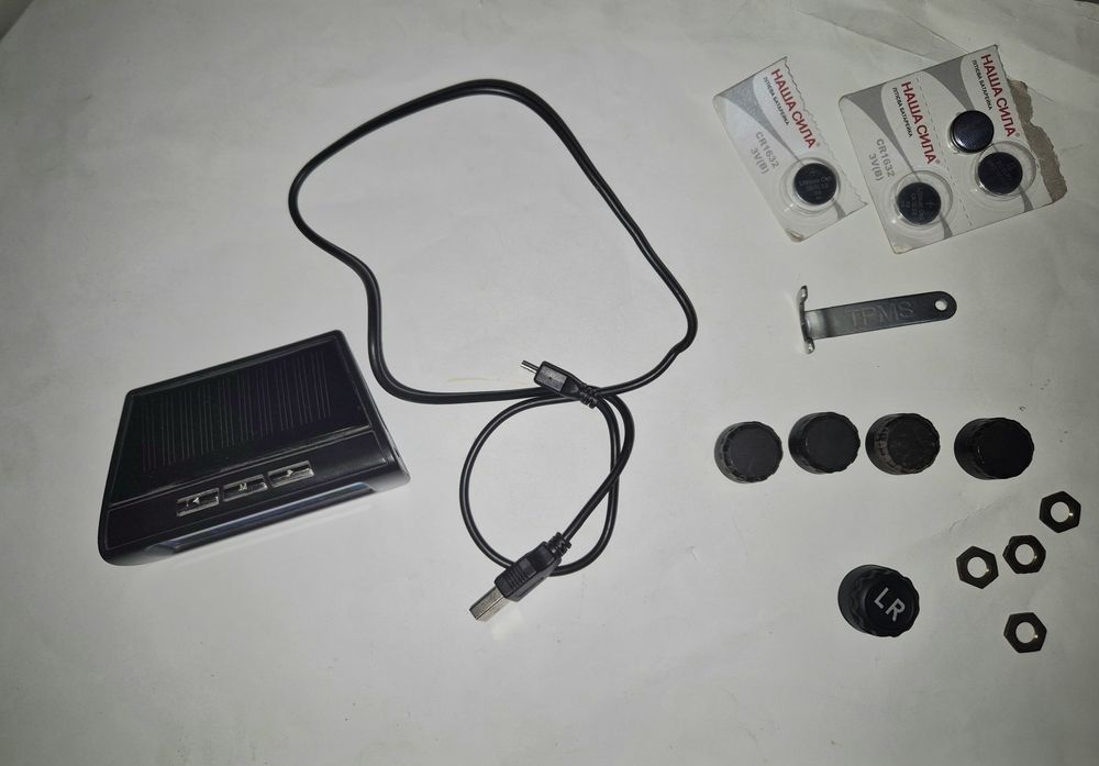 Система контроля давления в шинах TPMS+SOLAR внешние датчики