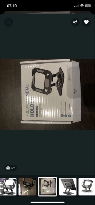 Metalowy statyw na tablet 48tknn