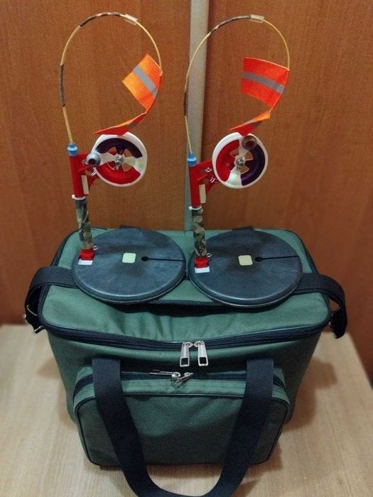 Эксклюзивные САМОПОДСЕКАЮЩИЕСЯ жерлицы с АНТИ-БОРОДОЙ 10шт в ТОП сумке