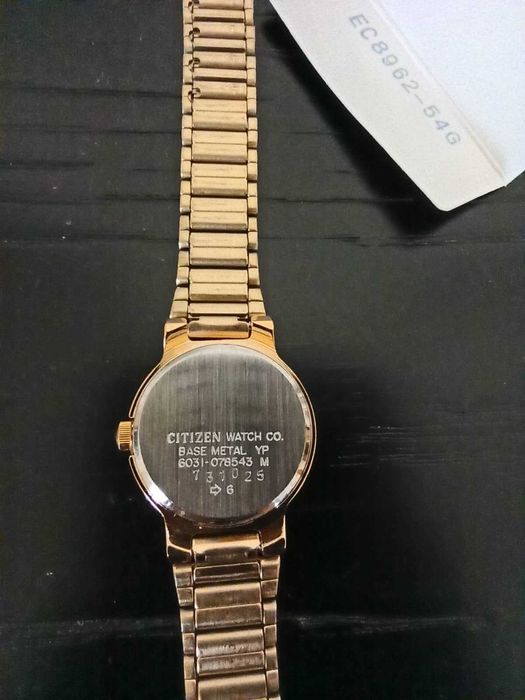 Relógio de Pulso (Citizen EC8962-54G, Novo e Original)