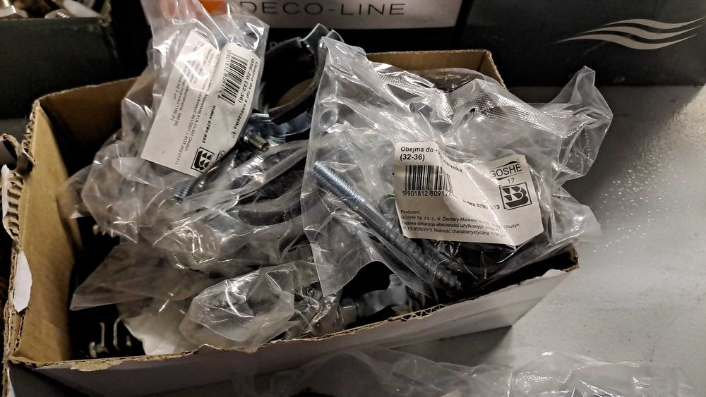 Obejma do rur z uszczelką 1" (32-36) GOSHE