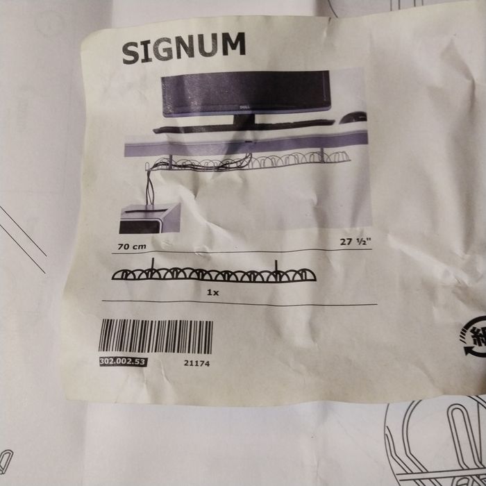 Organizer do kabli ,przewodow IKEA