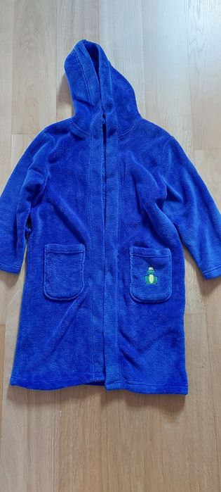 Szlafrok z kieszeniami 122-128cm